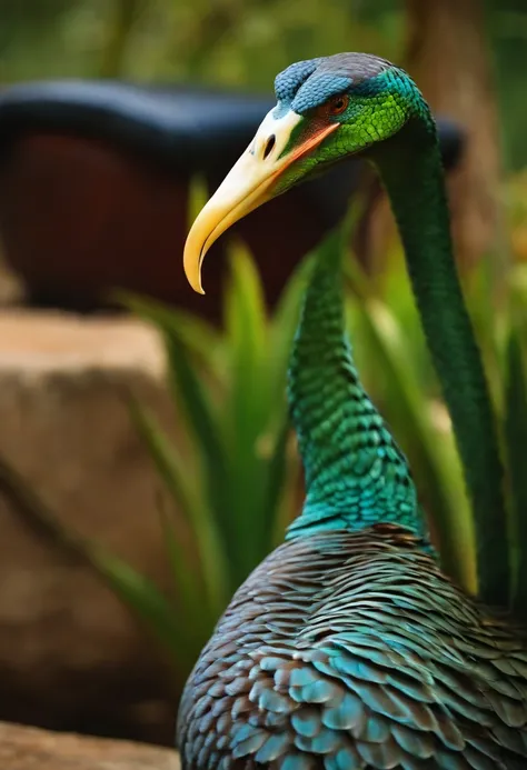 Menino com cobra, Parque Florido, borboletas, birds, frango