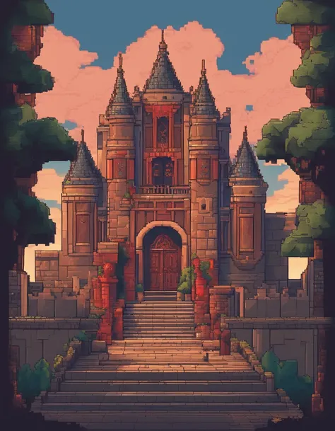 The scorching sun fades into the clouds，This mysterious manor is like being driven by some force，It sheds its barren face，Put on the glamorous tulle again。The old and dilapidated hall has been restored to its original appearance，The majestic ancient Cerber...