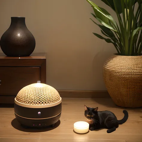 catss、Aromatherapy。Accentuate the main body of the diffuser