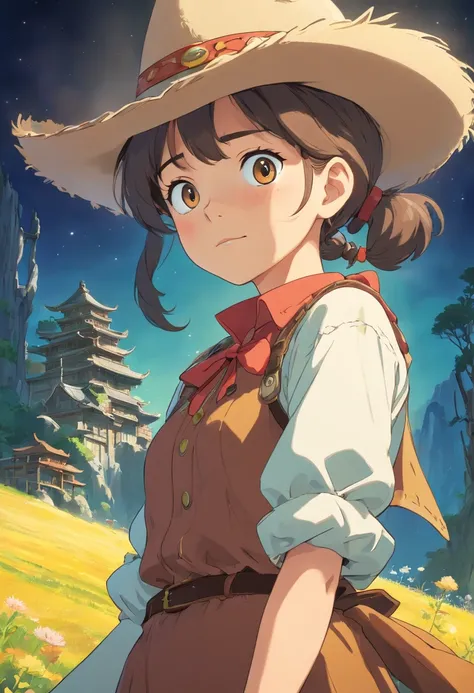 A cowboy girl