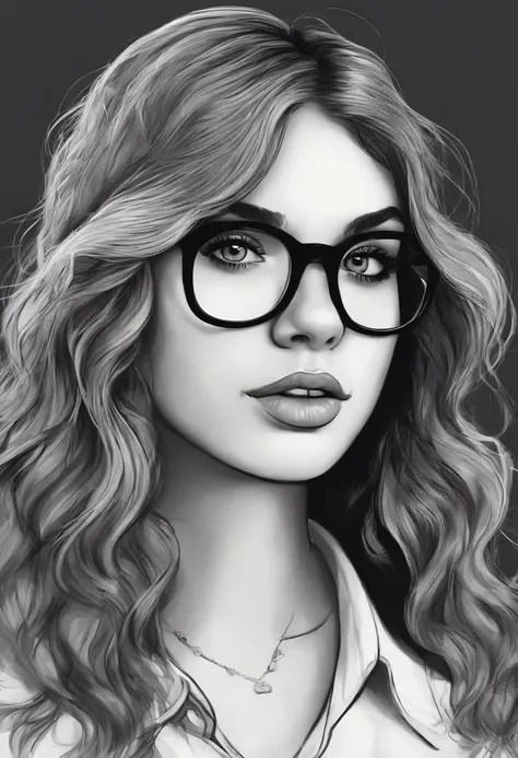 personagem de desenho da Disney Pixar, cor da pele moreno, with glasses and wavy hair, emo, depressivo com a camisa da Taylor Swift