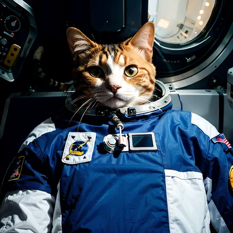 Cat astronaut