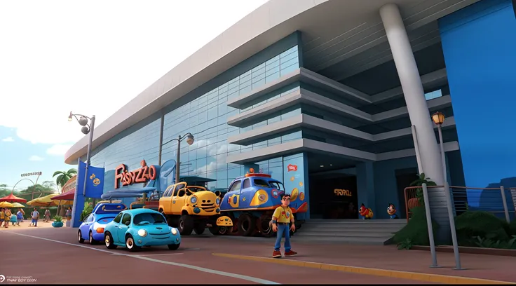 transformar em estilo Disney pixar