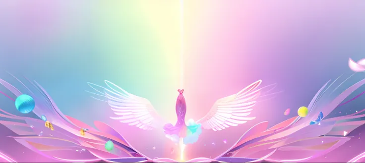 Brightly colored horse wings with rainbow background, background is heavenly, heaven pink, wallpaper mobile, infinite angel wings, infinite angel wings, ethereal wings, pink zen style, ethereal angelic being of light, iphone wallpaper, Wallpaper phone, bal...