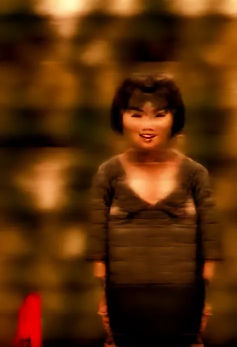 A Japanese Lady、30-years old、Sweaters、Sauce order、with round face、short-hair、Colossal tits(1:4)