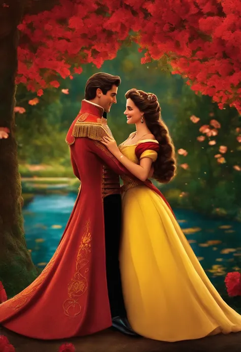 Casal feliz igual filme da Disney amor