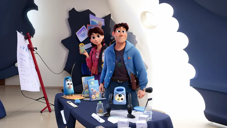 Imagem estilo Pixar , alta qualidade, melhor qualidade