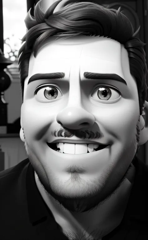 A German Man Disney Pixar Style, alta qualidade, melhor qualidade