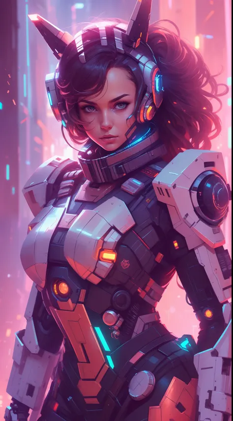 araffe woman in a futuristic suit with a gun in her hand, girl in mecha cyber armor, perfect android girl, cute cyborg girl, cyberpunk anime girl mech, female mecha, beutiful girl cyborg, cyborg girl, wojtek fus, portrait armored astronaut girl, mechanized...