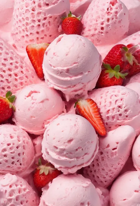 strawberry ice cream