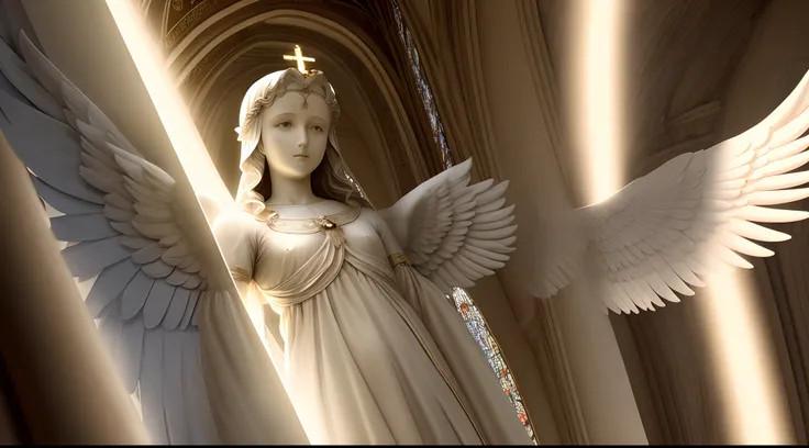 Technology resembling angels and religion