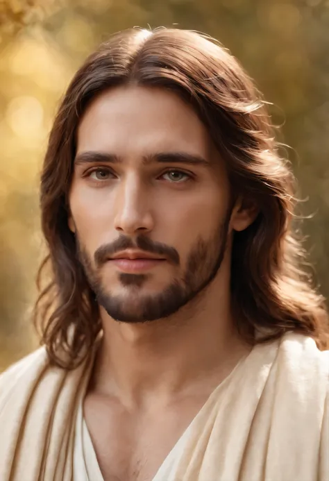 jesus chirst(high quality,hdr,8k:1.2),ultra-detailed,(realistic,photorealistic,photo-realistic:1.37),a full body, staring directly at the camera, breathtaking eyes, majestic presence, divine atmosphere, flowing long hair, bearded face, compassionate smile,...