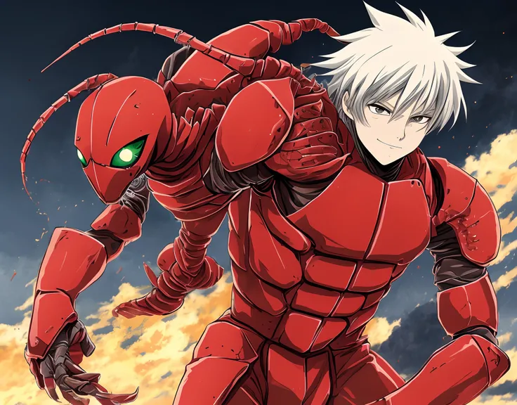 Anime Red scorpion