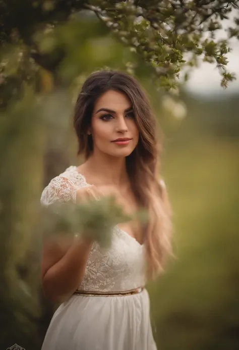 Mastone, preto_Hair, Blurry, Blurry_Background Story, Blurry_primeiro plano, Bokeh, seios, marrom_olho, button_Gap, buds, Natal_tree, clivagem, Colarinho_camisa, Cosplay_fotografia, prOfundidade_Of_campo, grande_seios, lips,