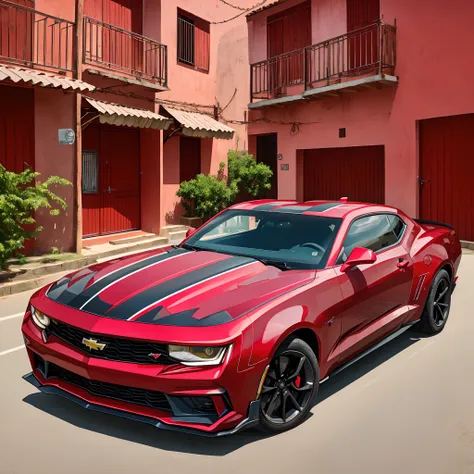 um camaro vermelho  de 2023 --auto --s2