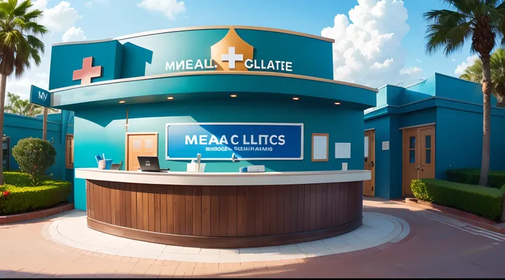 Create a Salutte medical clinic in disney template