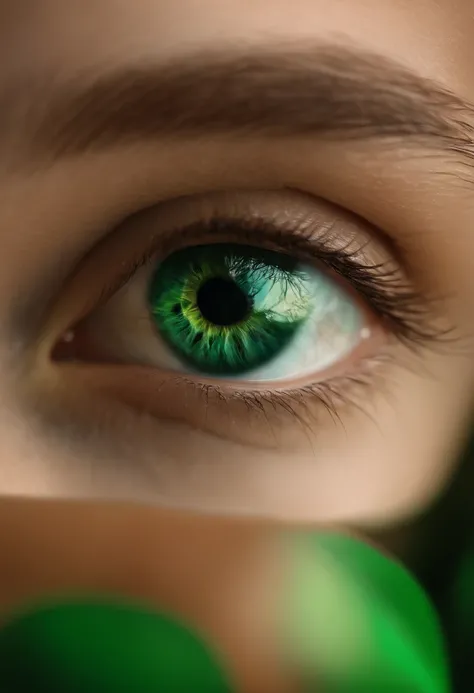 Um menino de um ano de idade, loiro, olhos verdes feliz