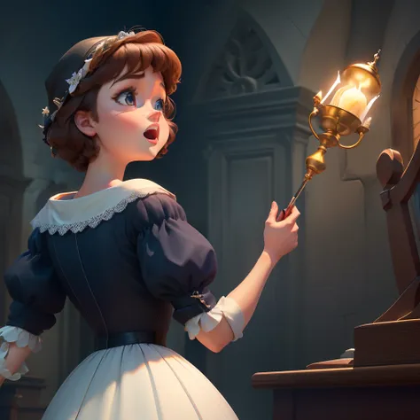 Make a Disney pixar style 4k 3d animation about the Protestant Reformation