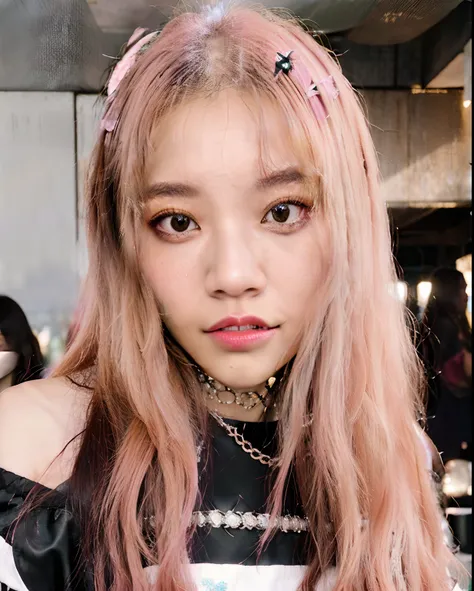 um Close up de uma pessoa com cabelos longos e um colar, Parque Roseanne do Blackpink, jossi do rosa preto, Retrato de Jossi de Blackpink, Retrato Jisoo Blackpink, jisoo do rosa preto, Jisoo do Blackpink, Dom Yunjoo, Jinyoung Canela, rosa preto, jia, Lalis...