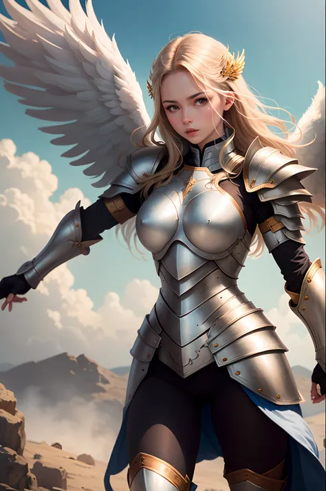 Angel in armor