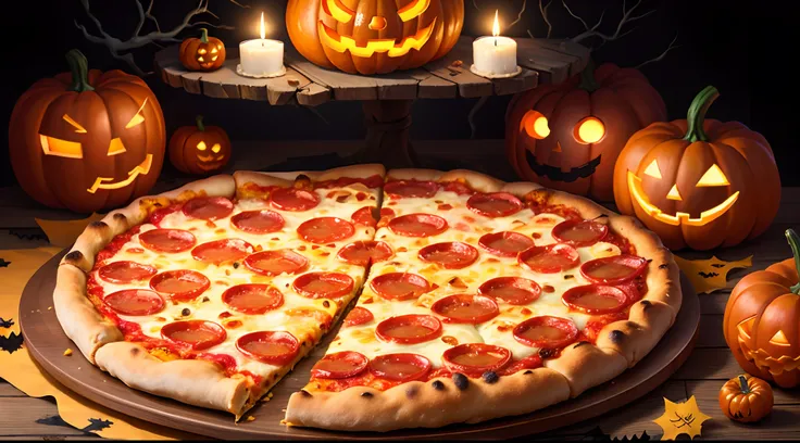 Pizza halloween