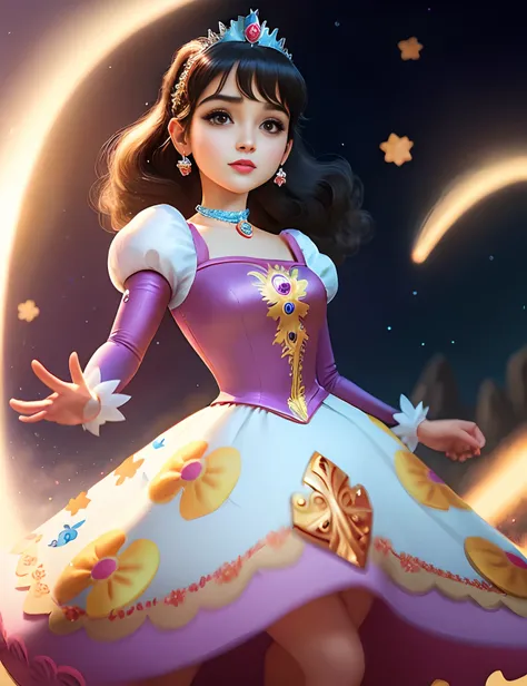 Princesa dianey estilo pixar