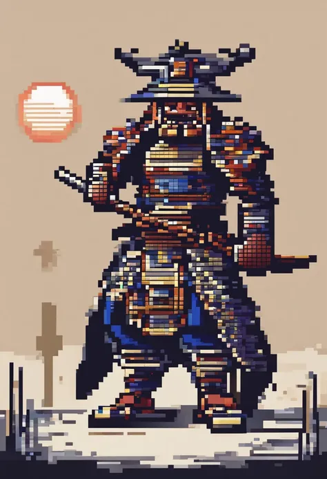 pixel de samurai