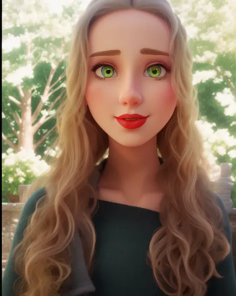 (best quality,masterpiece:1.2),white woman,red lips,very lightgreen eyes,ultra-detailed