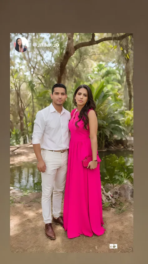 A man and woman standing next to each other in a park, imagem de perfil, foto de perfil, instagram post, Jose Miguel Romano Francisca, foto do perfil, 👰 🏇 ❌ 🍃, Karla Ortiz, Directed by: David Ruby, Alanis Guillen, Fotografia tirada em 2 0 2 0, Cristiano Or...