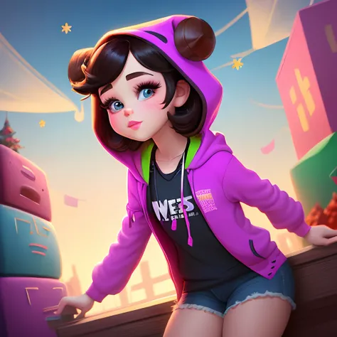 Hood Baddie Princess Vannellope from Wreck It Ralph