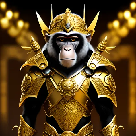 golden warrior monkey