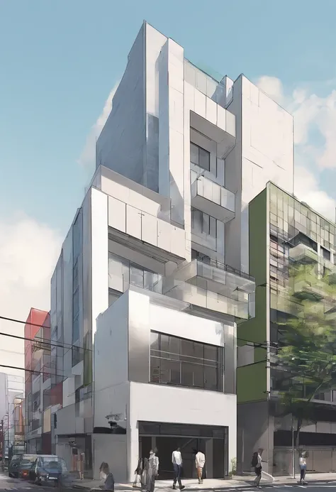 Multi-tenant building in Shinjuku、Downtown、backstreet