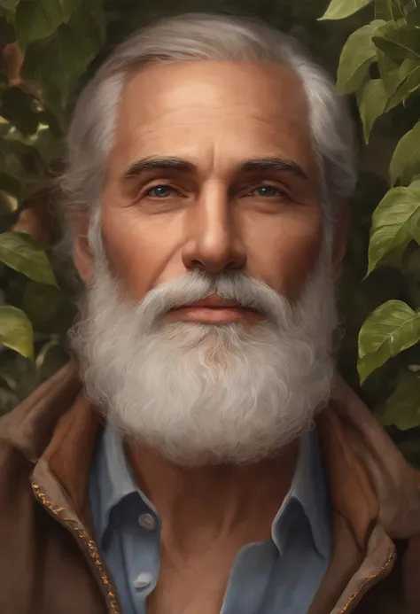 best quality,ultra-detailed,realistic:1.37,portrait,detailed eyes,detailed lips,sharp focus,natural lighting,colorful background,artists brushstrokes,texture,beard,wrinkles,wisdom,confidence,age,character,expression,warm tones,sunlight streaming through tr...