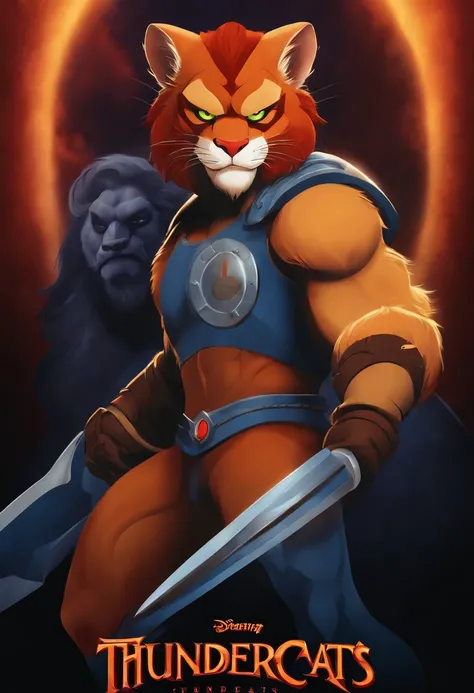 ThunderCats filme estilo filmes Pixar, Com nome "Immortal", poster, with credits