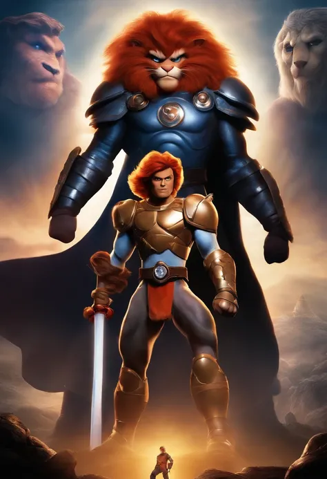 ThunderCats filme estilo filmes Pixar, Com nome "Immortal", poster, with credits