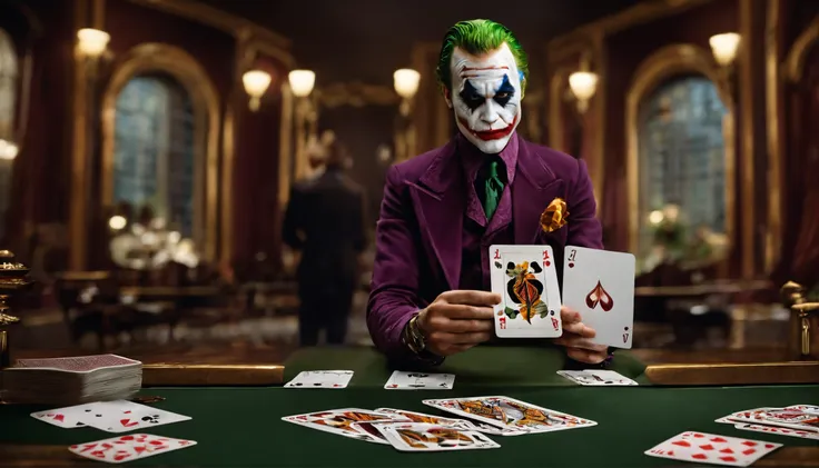 Joker Playing Cards and the Cards are Joker