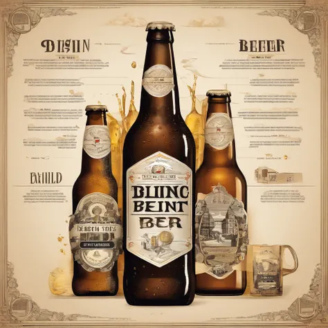 Diagram of the selling points of British beer