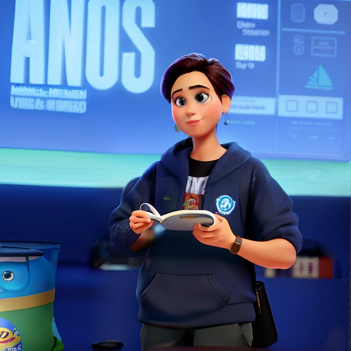 Modelo Pixar de alta qualidade