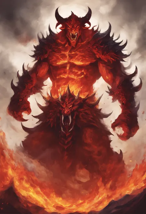 surtur,Three headed behemoth,