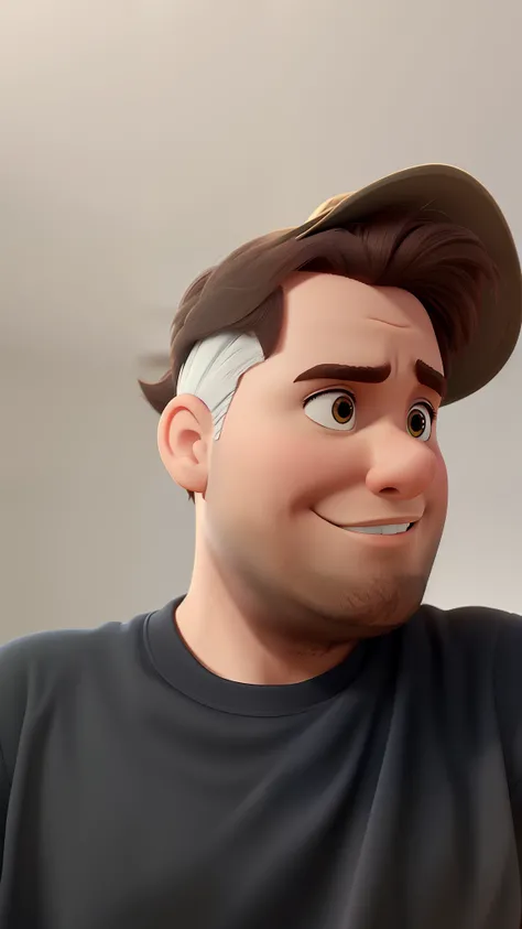 Um jovem estilo disney pixar , alta qualidade , melhor qualidade