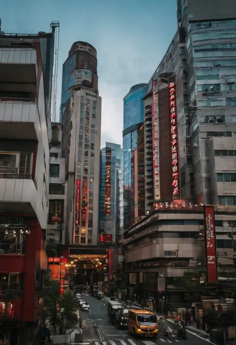 Multi-tenant building in Shinjuku、Downtown、backstreet、City Hunter、during the day