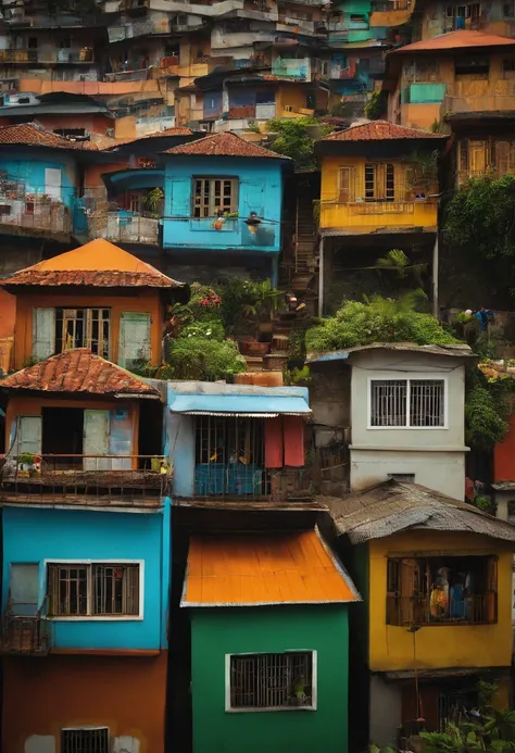 favela do rio de janeiro, scenic view