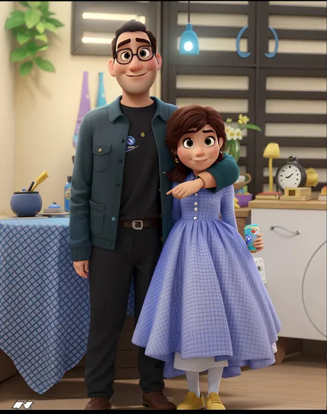 Estilo pixar em alta qualidade