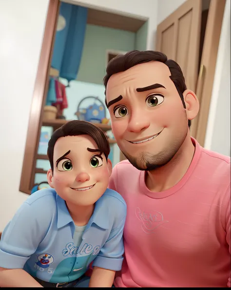 Estilo pixar Disney em alta qualidade