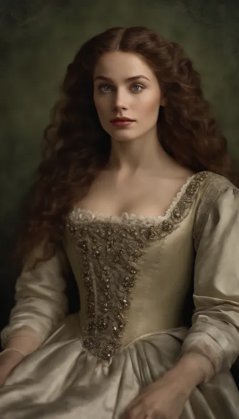 melhor qualidade,ultra-realistic:1.2),A high resolution ,ultra-detalhado, mulher loira com cabelos brancos e olhos azuis, a young French courtesan of the fourteenth century, de 16 anos, bonita em traje requintado pretas e vermelhas ,Joias finas, como perol...