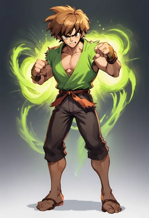 Shaggy como um personagem de Street Fighter