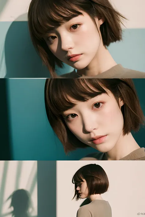 Ghibli-style beauty,Shorthair,animations