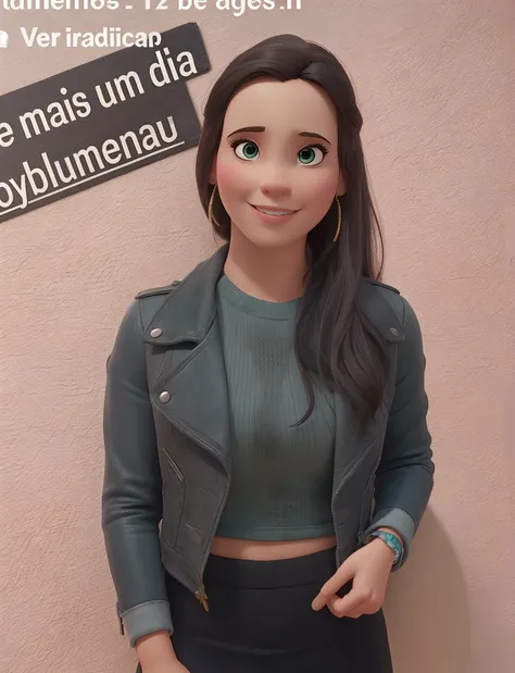 Uma mulher estilo disney, alta qualidade, melhor qualidade