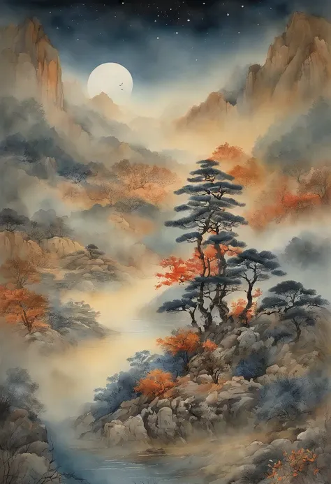 Mo Daosang Yu noite，For the sky is still full of Xia