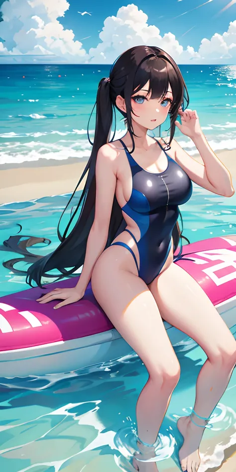 Swimsuit girl